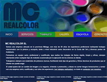 Tablet Screenshot of mcrealcolor.com